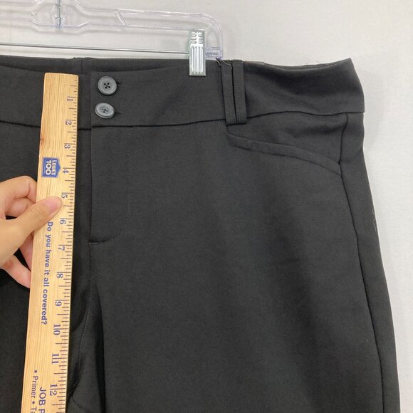 New Studio Torrid size 26R Black Signature Ponte Stretch Trouser Office Career - Picture 5 of 9